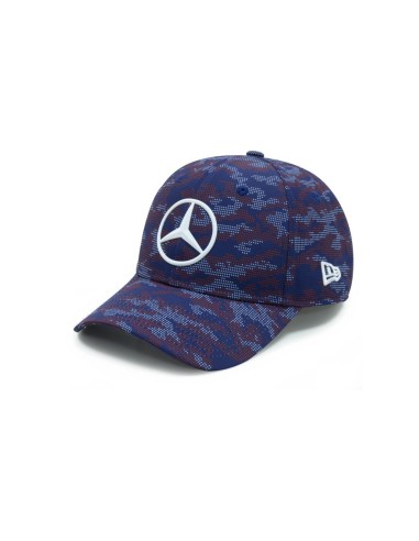 Casquette Mercedes-Benz AMG Grande-Bretagne Team Formula E bleu/rouge