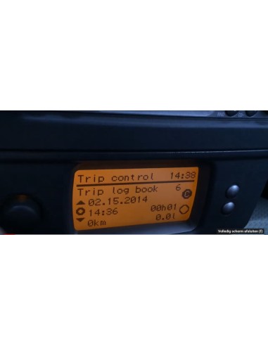 Smart Roadster Tripcomputer complete set inclusief schakelpaneel en frame