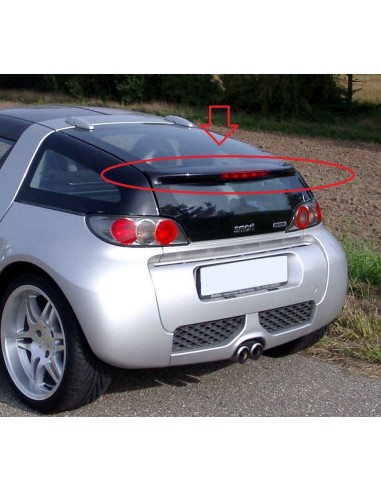 Aileron arrière du coupé Smart Roadster