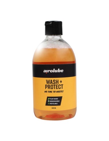 Airolube Wash & Protect Shampoing + protection à la cire pour voiture - 500 ml Bouchon à rabat