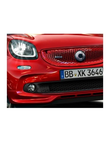 Adhesivo con emblema delantero de Brabus para Smart Fortwo Forfour 453