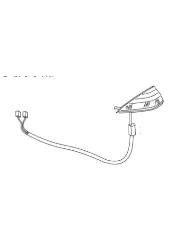 LAMPADA INDICATORE DI DIREZIONE (LAMPEGGIANTE) DESTRA Smart ForFour 454 OEM A4548201021