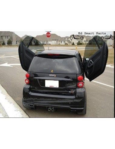 Smart ForTwo 451 S-Mann rear diffuser centre exhaust