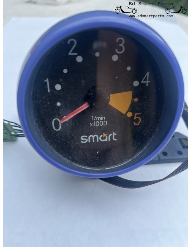 Compte-tours Smart Fortwo 450 Diesel Bague de finition bleue