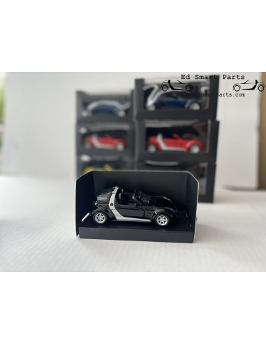 Pullback smart roadster coupé 1:33 star jack negro/plata SMARTWARE