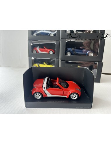 Pullback smart roadster 1:33 phat rood/zilver SMARTWARE