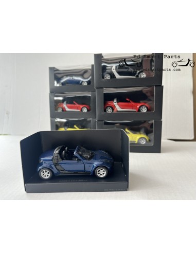 Pullback smart roadster 1:33 estrela azul/preto SMARTWARE