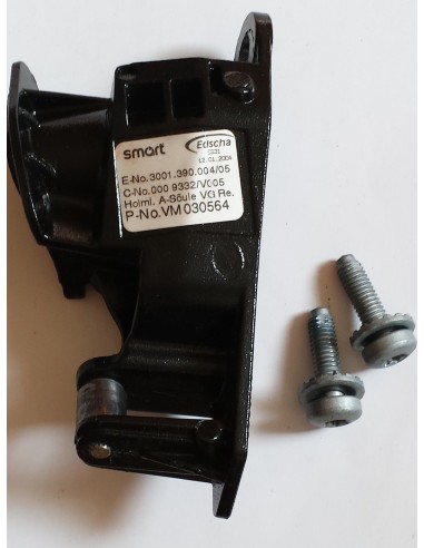 Pestillo de techo para Smart Roadster 452, montaje en parabrisas, lado derecho 0009332V005