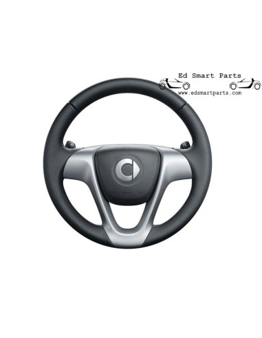 Volant sport en cuir Smart ForTwo 451 avec fonction de changement de vitesse au volant