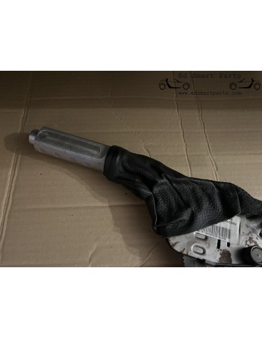 Manija de freno de mano de aluminio con fuelle para Smart Roadster 452