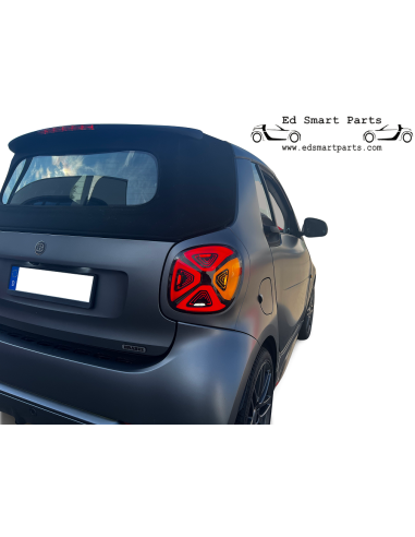 Conjunto de lanternas traseiras Smart Fortwo / Forfour 453 LED Facelift para LHD