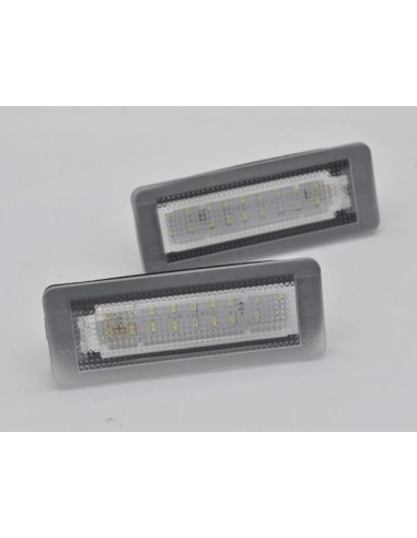 Conjunto de luzes de matrícula LED Smart Fortwo 450 sem erros 6000k