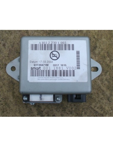 Unidad de control de la ECU de dirección asistida del Smart Roadster