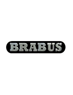 originale OEM BRABUS tappetini VELOURS Cucitura blu, set di 2