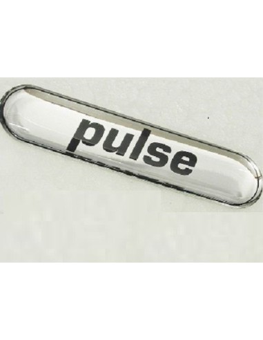 Etiqueta adhesiva externa con logotipo y placa de identificación Smart Pulse