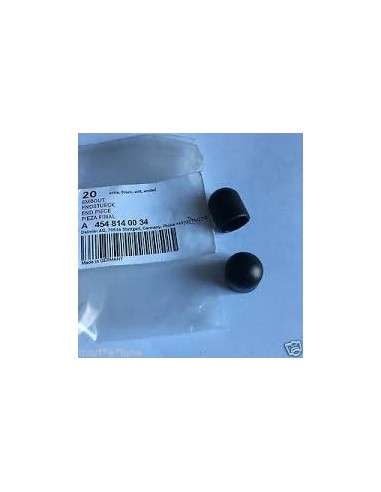 2 Endcaps para Smart Fortwo 450 barra de fixação para bolsa de armazenamento de bagagem e/ou tampa do compartimento de bagagem