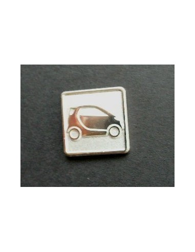 Pin Smartware Smart ForTwo color plata