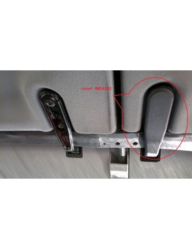 Cache de fixation intérieur pour Smart Roadster Hardtop