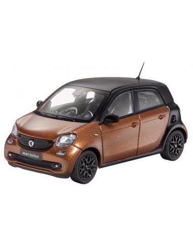 Modèle réduit de voiture Norev Smart 453 Forfour Prime Brown 1:43