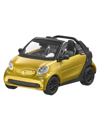 smart fortwo cabrio 453 1:87 Zwart-naar-geel/zwart