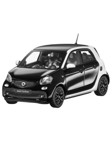 Carro modelo Norev Smart 453 Forfour Passion Black 1:43