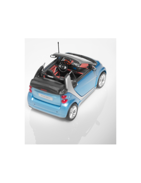 smart fortwo cabrio 451 1:43 azzurro