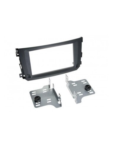 Smart ForTwo 451 facelift model 10-2010 2 din montageframe autoradioframeadapter