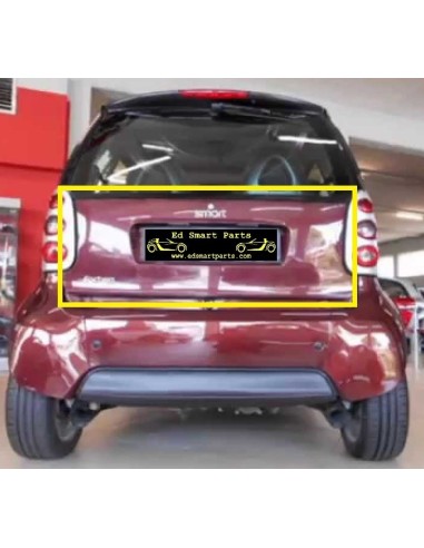 Panneau de porte arrière de la Smart Fortwo 450 Coupé