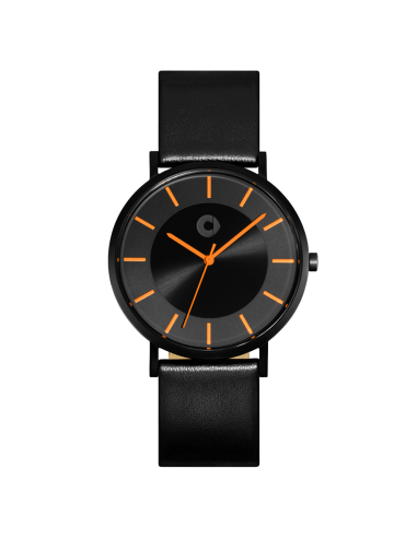 Montre unisexe, connectée, passion noir/orange b67993611