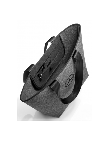 mercedes-benz Shopper Einkaufstasche Handtasche grau schwarz