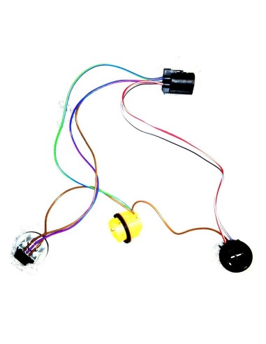 Novo kit de reparo de fiação do conjunto de suporte de lâmpada de lente de luz traseira Smart Roadster 452