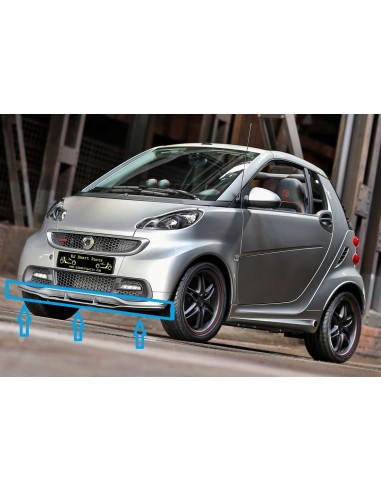 Aileron avant Brabus Smart ForTwo 451