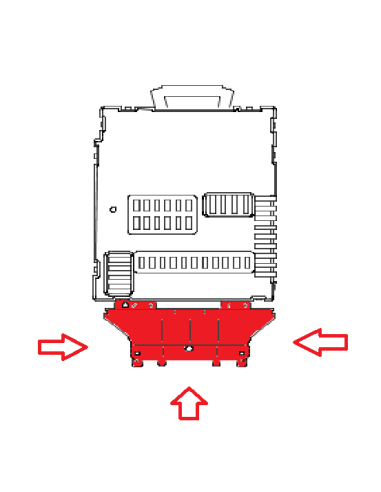 UNIDADE PRINCIPAL DA DOBRADIÇA (SAM) para qualquer 450 smart fortwo e 452 roadster