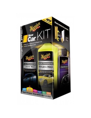 Kit para coche nuevo de Meguiars