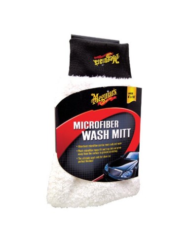 Gant de toilette en microfibre Meguiar's 20x28x4cm