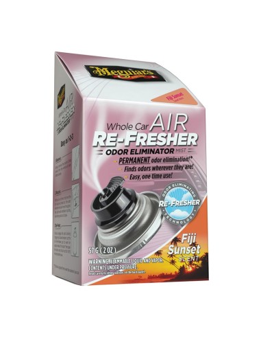 Meguiars Air Re-Fresher Mist - Aroma de pôr do sol de Fiji 59ml