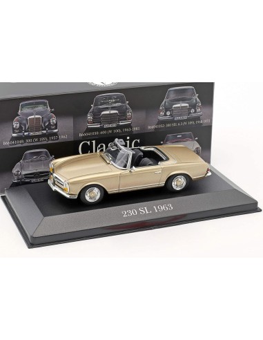 Mercedes-Benz 230 SL Pagode, W 113, 1963-1967, escala 1:43