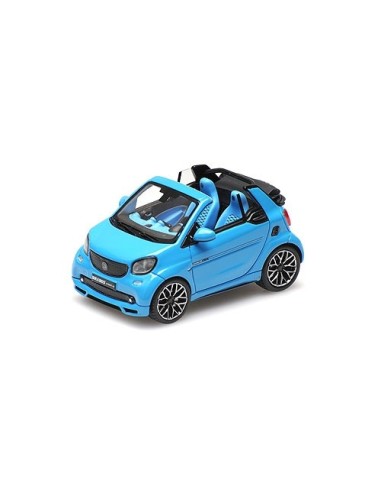 Smart Brabus Ultimate 125 Cabriolet Baujahr 2017 blau 1:43 Minichamps