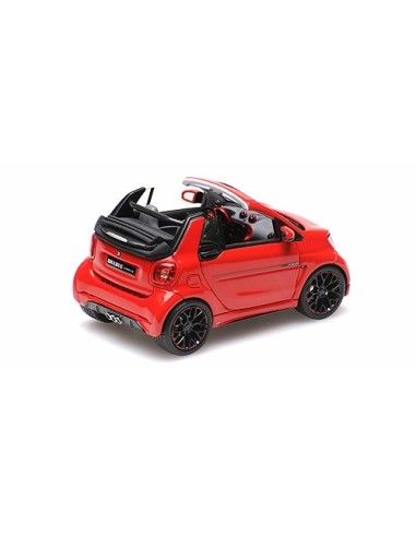 SMART BRABUS ULTIMATE 125 CABRIOLET – 2017 – ROJO 1:43 Minichamps