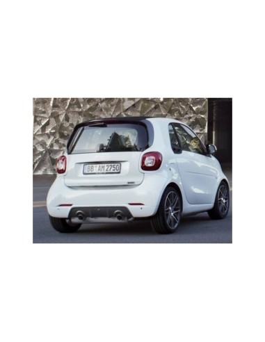 OEM origineel Smart Fortwo (453) Brabus achterbumper sierpaneel