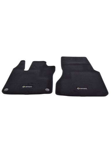 Alfombrillas de terciopelo originales Smart 453 FORFOUR delanteras y traseras