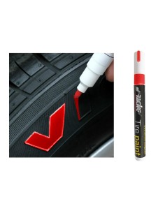 WNG White Tire Paint Marker for Car Tire Lettering 4 Pack Tire
