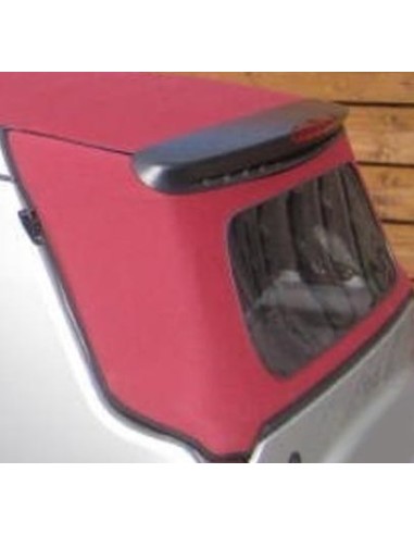 Parte posteriore del tetto pieghevole in tela True Red Burgundy smart ForTwo Cabrio 450