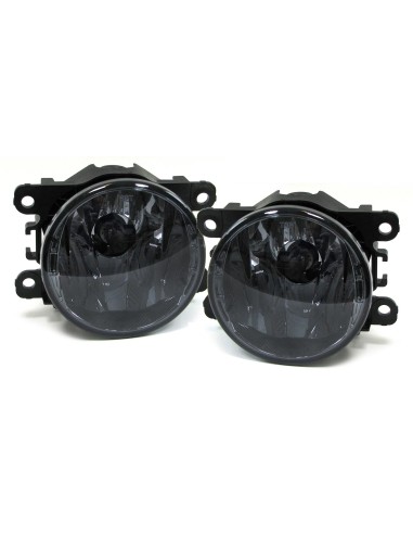 Black / Smoke Foglight set Smart Fortwo ForFour 453