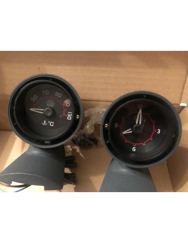 Pods de tablero de instrumentos Brabus con contador de revoluciones y reloj del Smart ForFour 454