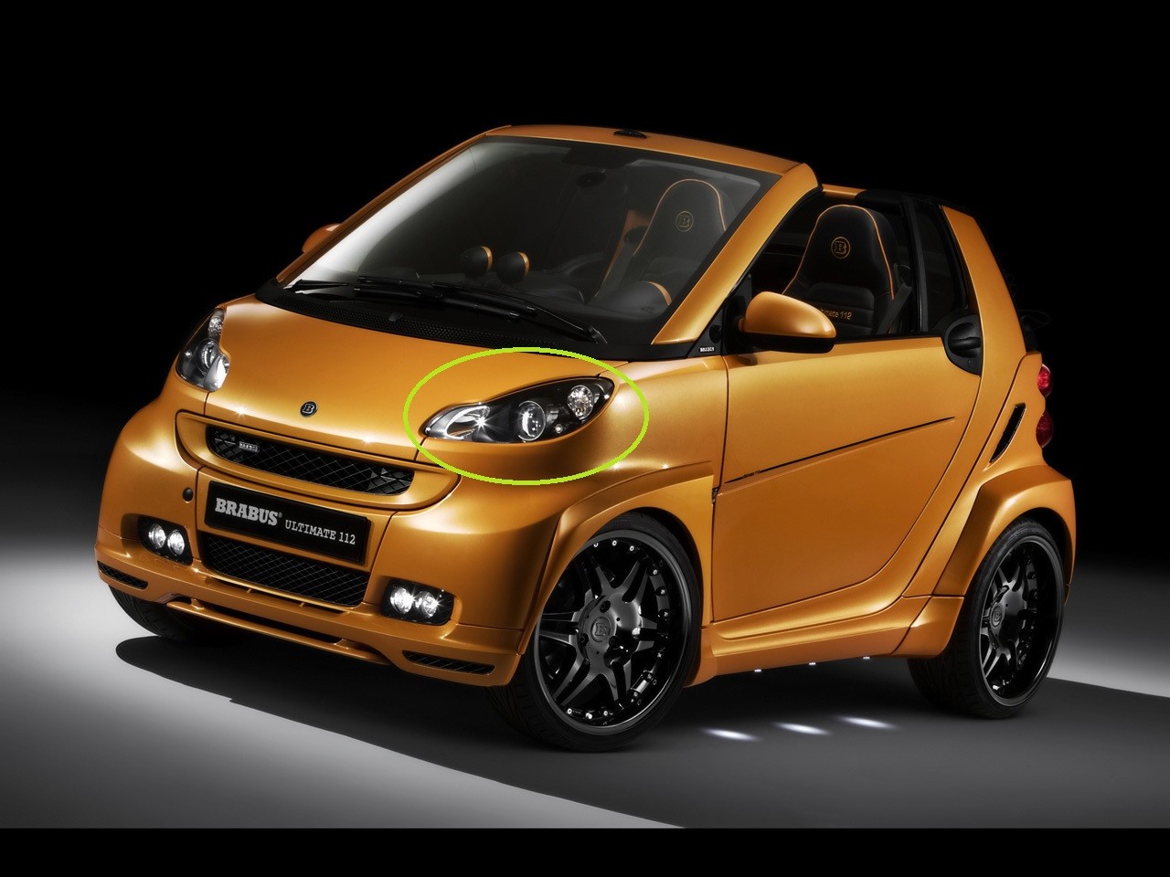 PORTACHIAVI SMART FORTWO FORFOUR BRABUS CABRIO ROADSTER COUPE EQ MHD  BENZINA