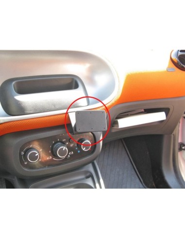 CLIP DE SOPORTE PARA TELÉFONO EN ÁNGULO PARA SMART FORFOUR/ FORTWO 453