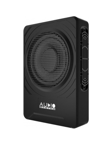 AUDIOSYSTEEM 8" ACTIEVE SUBWOOFER ONDER DE STOEL OF ACHTER DE STOEL 250/200WATT RMS 2 OHM