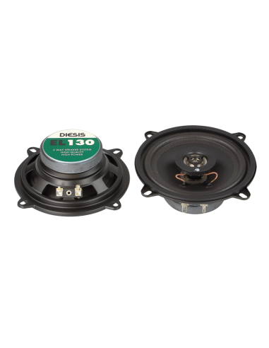 Alto-falante de 13 cm de 2 vias, 80 Watts (RMS: 25 Watts)