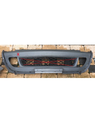 Smart Roadster front grille omlijsting met textuur zilvergrijs